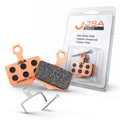 JSAB-1019201, Bycicle Brake Disc Pads, Copper-Plate, Organic Brake Compound