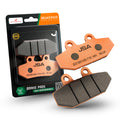 JSA Motorcycle Brake Pads Set, HH High Performance, JSA Double Carbon Compound, Copper Plate,JSA 710