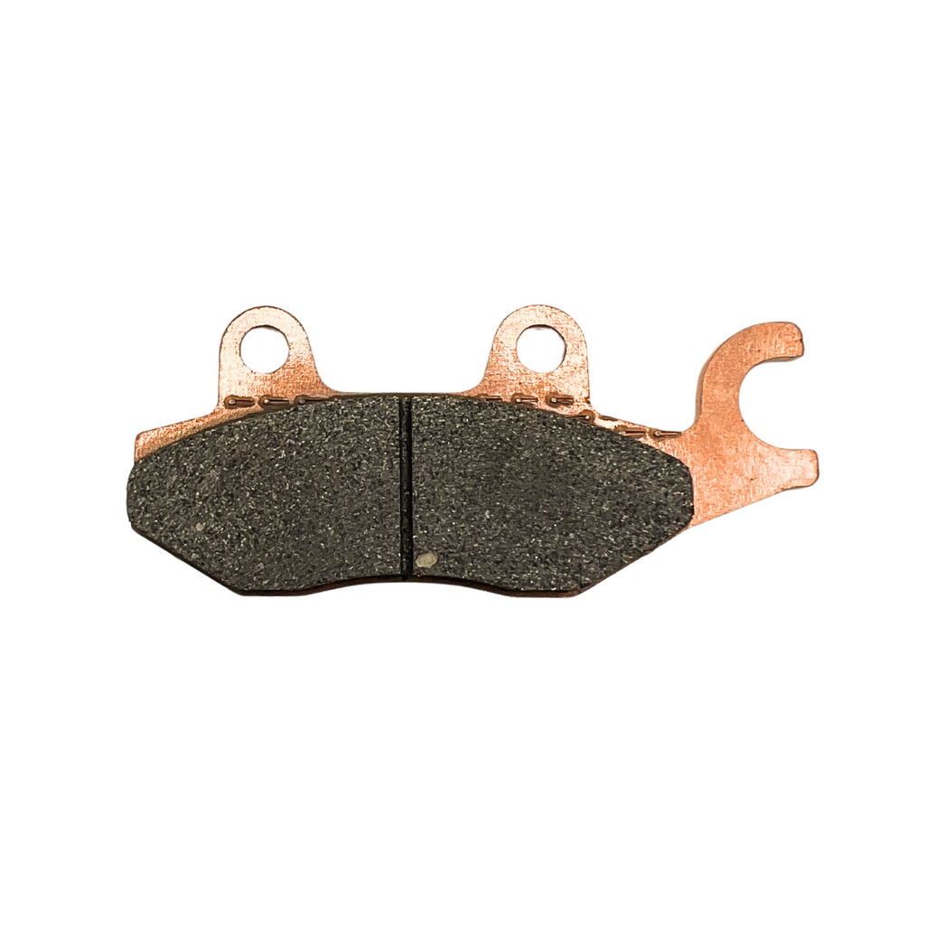 JSA Motorcycle Brake Pads Set, HH Double Aramid Compound, High Performance, Copper Plate, JSA 197