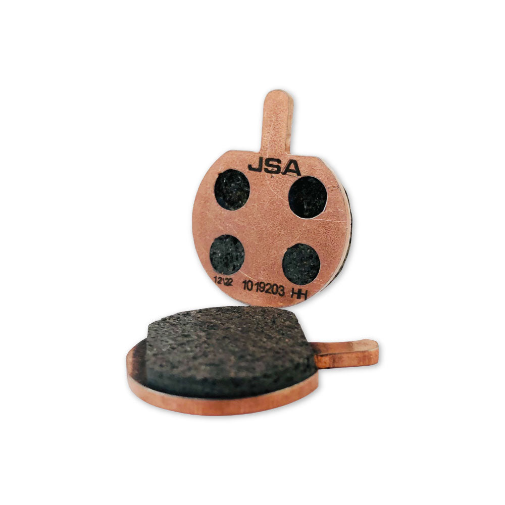 JSAB-1019203, Bycicle Brake Disc Pads, Copper-Plate, Organic Brake Compound