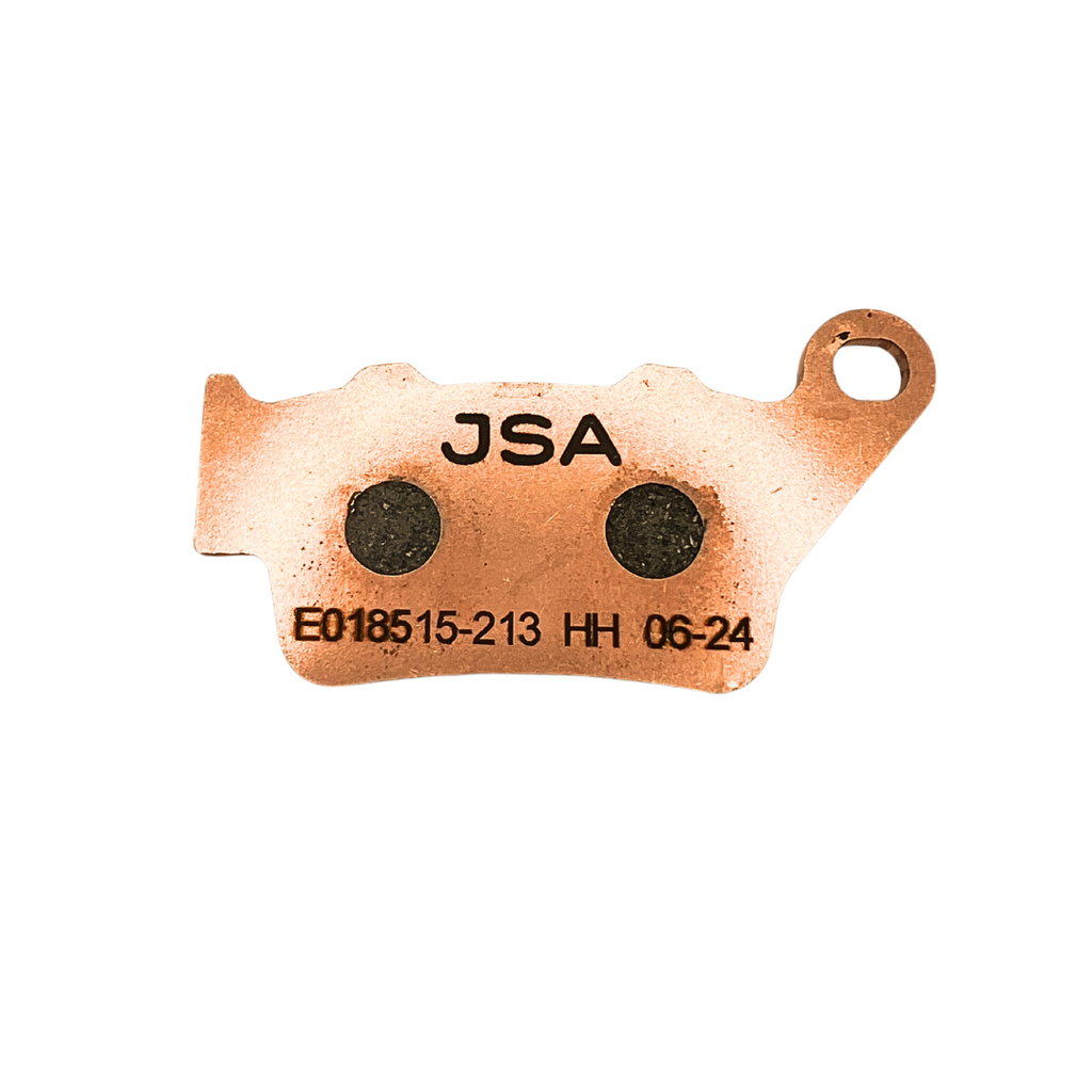 JSA Motorcycle Brake Pads Set, HH Double Carbon Compound, High Performance, Copper Plate, JSA 213