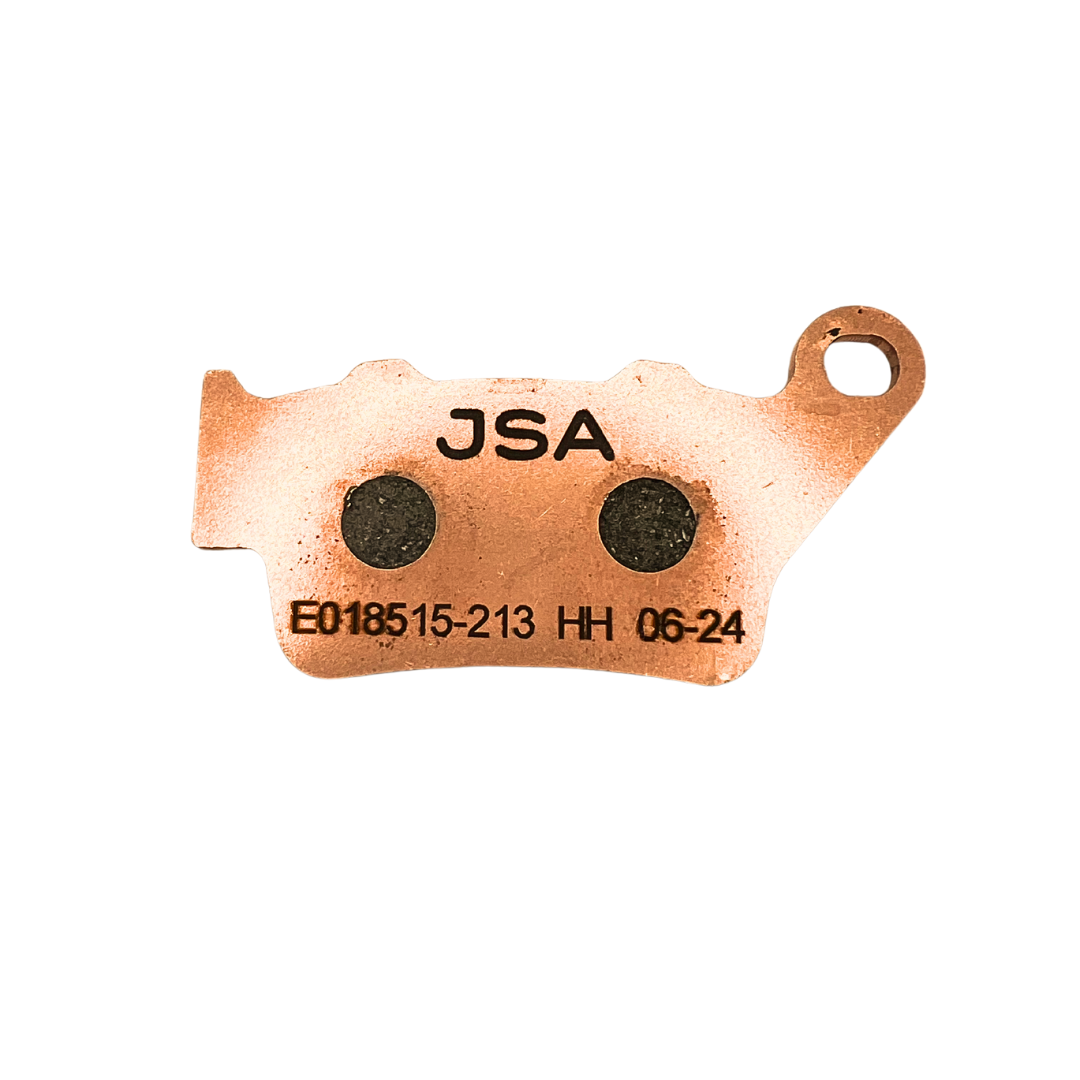 JSA Motorcycle Brake Pads Set, HH Double Carbon Compound, High Performance, Copper Plate, JSA 213