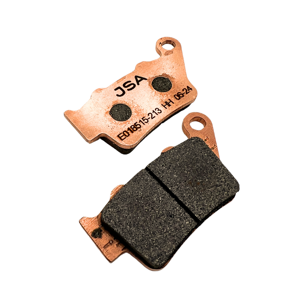 JSA Motorcycle Brake Pads Set, HH Double Carbon Compound, High Performance, Copper Plate, JSA 213