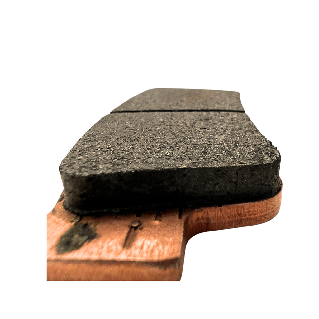 JSA Motorcycle Brake Pads Set, HH Double Carbon Compound, High Performance, Copper Plate, JSA 213