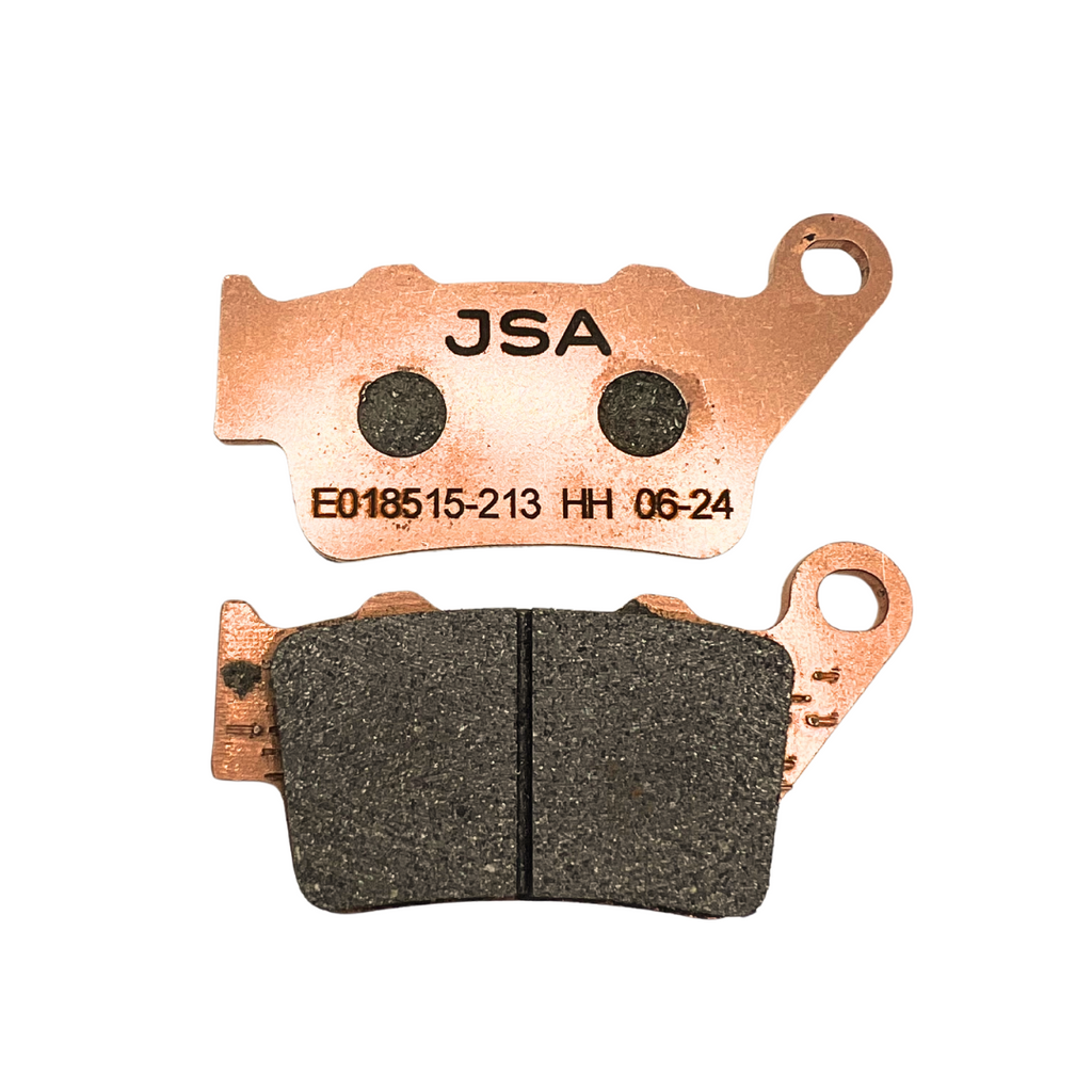 JSA Motorcycle Brake Pads Set, HH Double Carbon Compound, High Performance, Copper Plate, JSA 213
