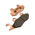 JSA Motorcycle Brake Pads Set, HH Double Aramid Compound, High Performance, Copper Plate, JSA 214