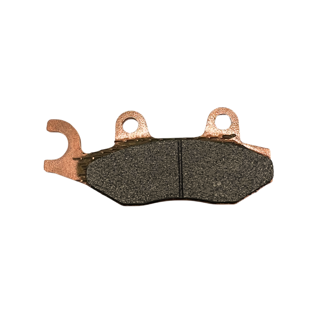 JSA Motorcycle Brake Pads Set, HH Double Aramid Compound, High Performance, Copper Plate, JSA 214