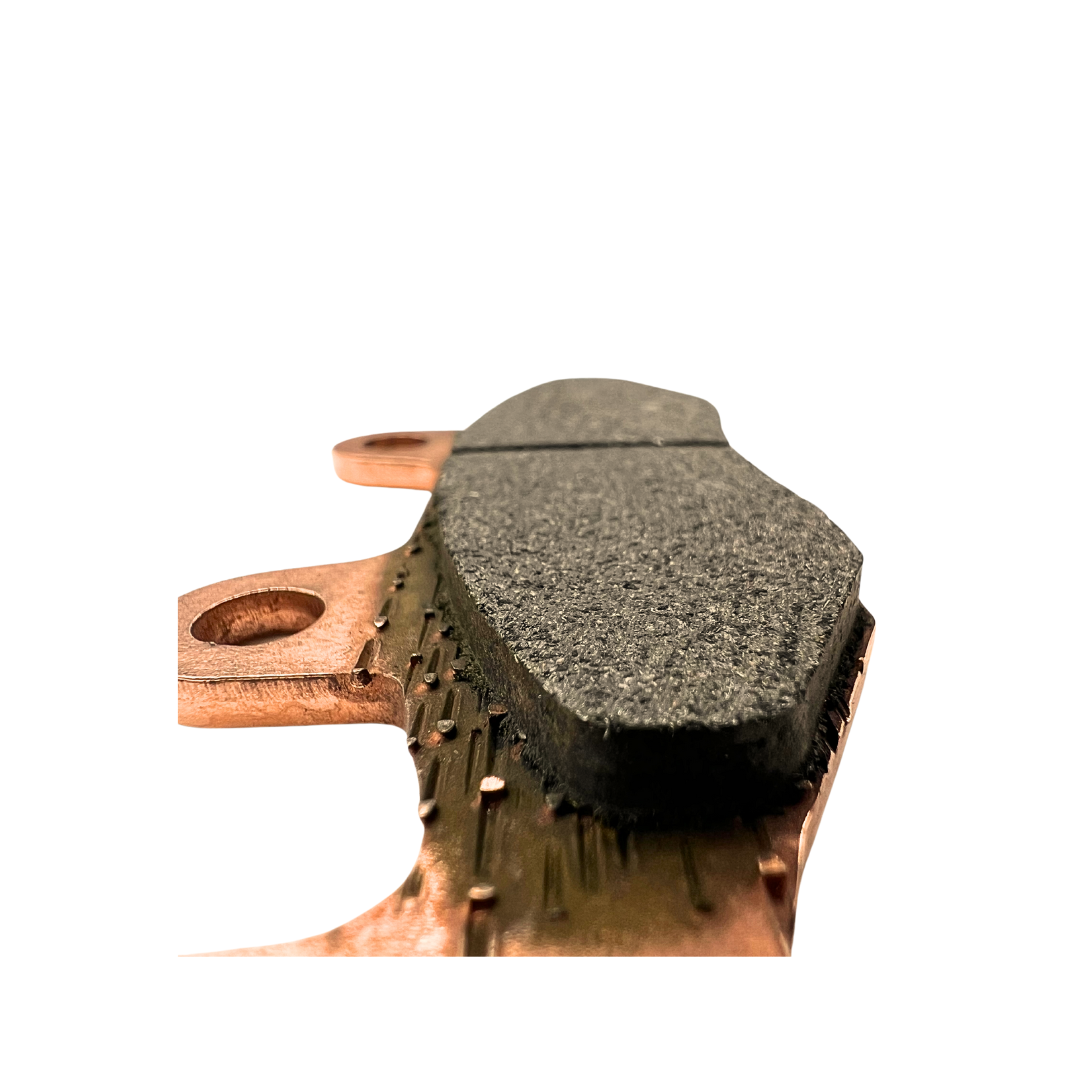 JSA Motorcycle Brake Pads Set, HH Double Aramid Compound, High Performance, Copper Plate, JSA 214