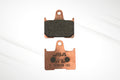 JSA Brake pads set, JSA 254, (GSXR 1000), JSA-E018519-254, HH Organic Component, Copper-Plate