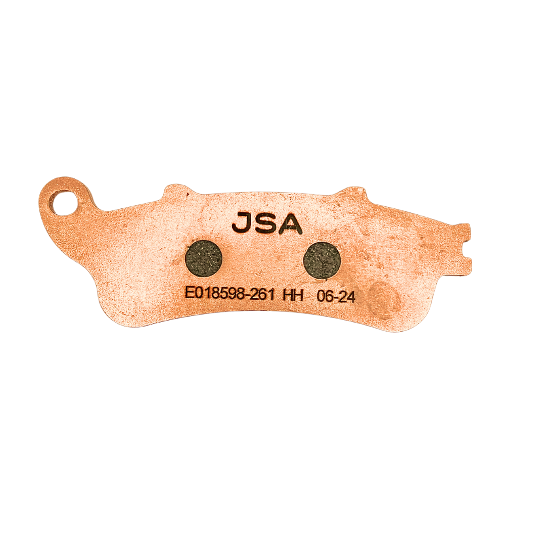 JSA 261, HH Motorcycle Brake Pads, Double Carbon Compound, Fits Honda Models, Kawasaki Vulcan S & Victory Models.
