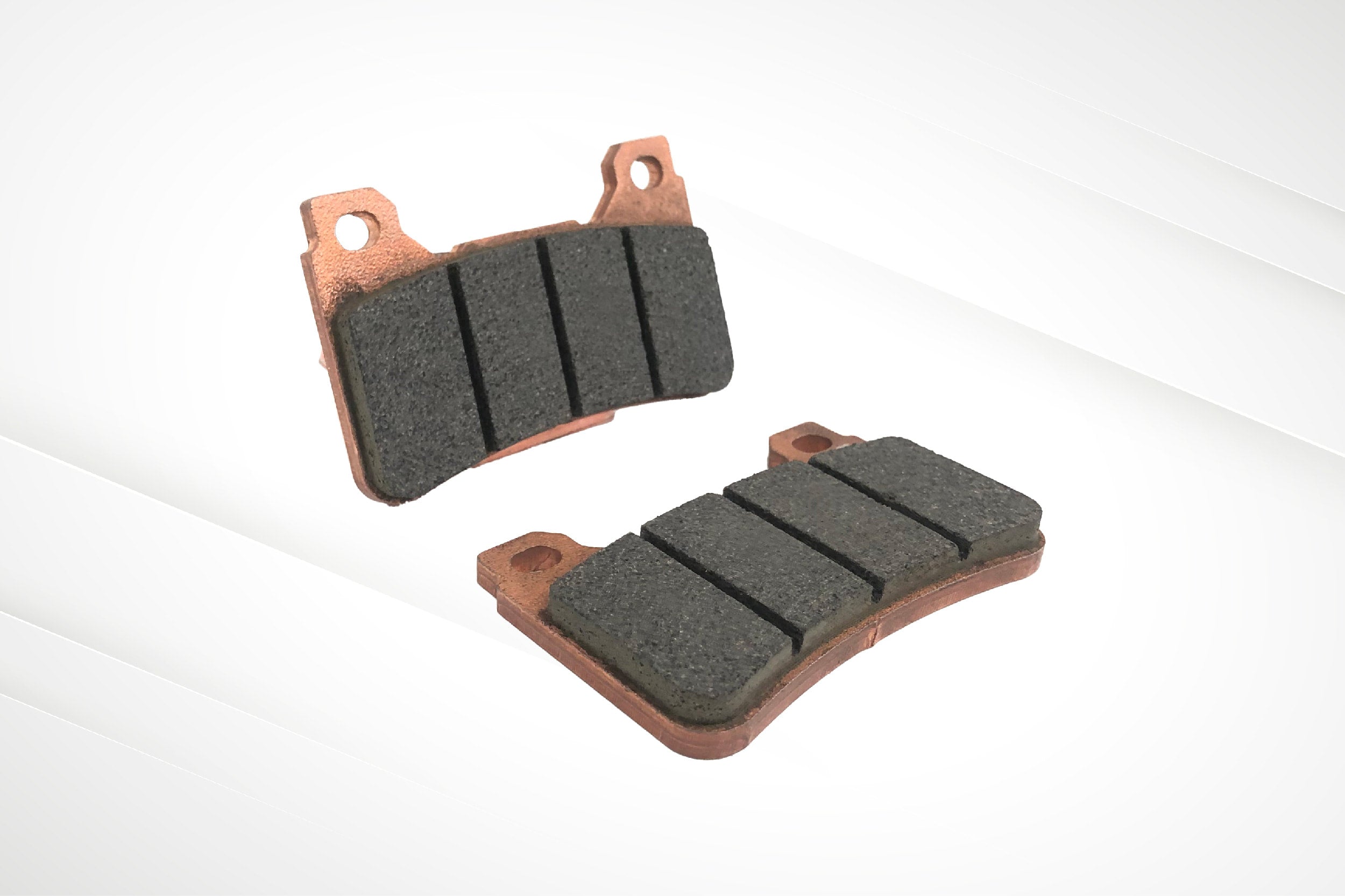 JSA Brake pads set (CBR 600 /1000 HH), JSA 390, JSA-E018520-390, Double Carbon Compound, Copper-Plate