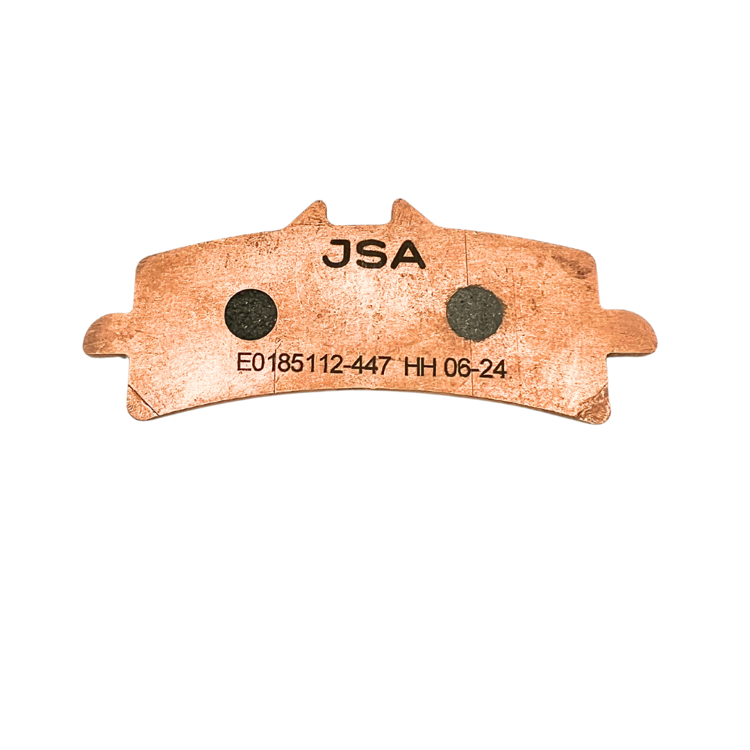 JSA Motorcycle Brake Pads Set, HH Double Carbon Compound, High Performance, Copper Plate, JSA 447