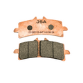 JSA Motorcycle Brake Pads Set, HH Double Carbon Compound, High Performance, Copper Plate, JSA 447