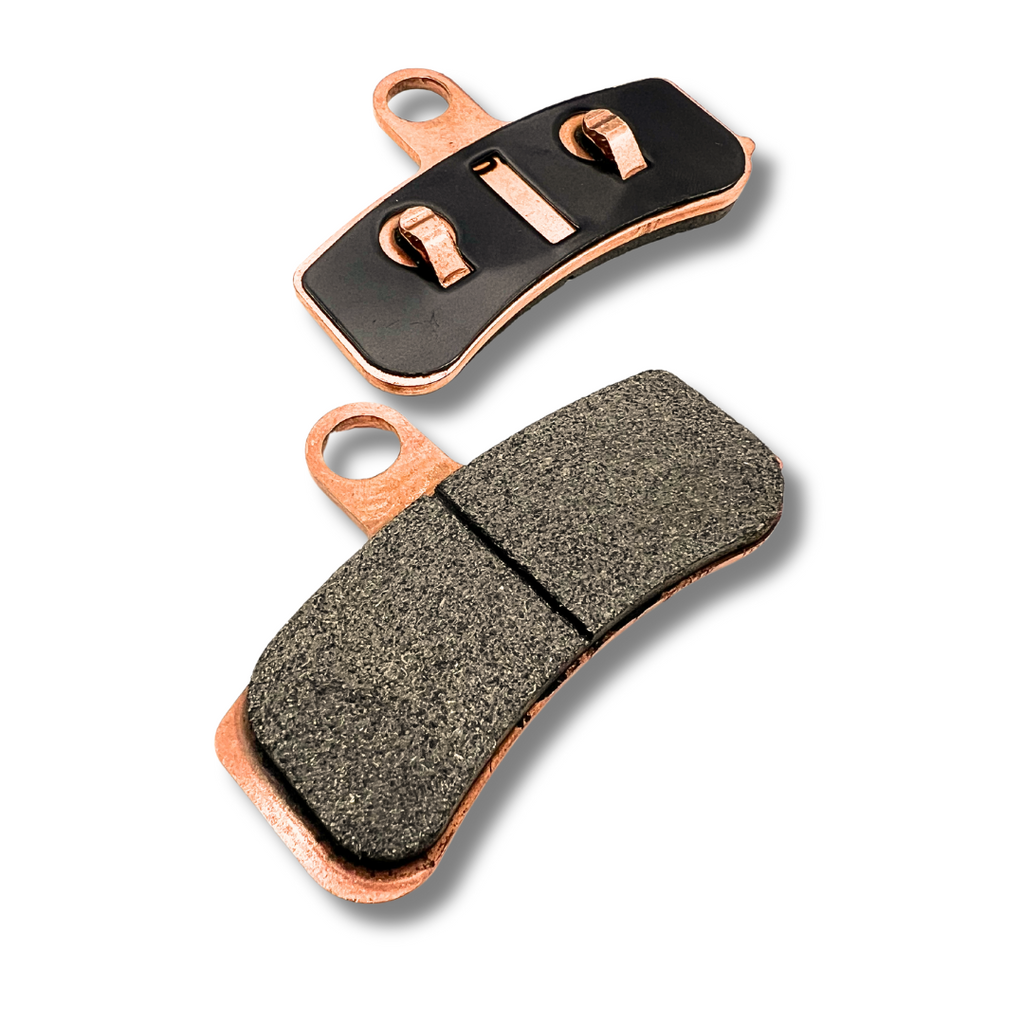 JSA Motorcycle Brake Pads Set, HH Double Carbon Compound, High Performance, Copper Plate, JSA 457