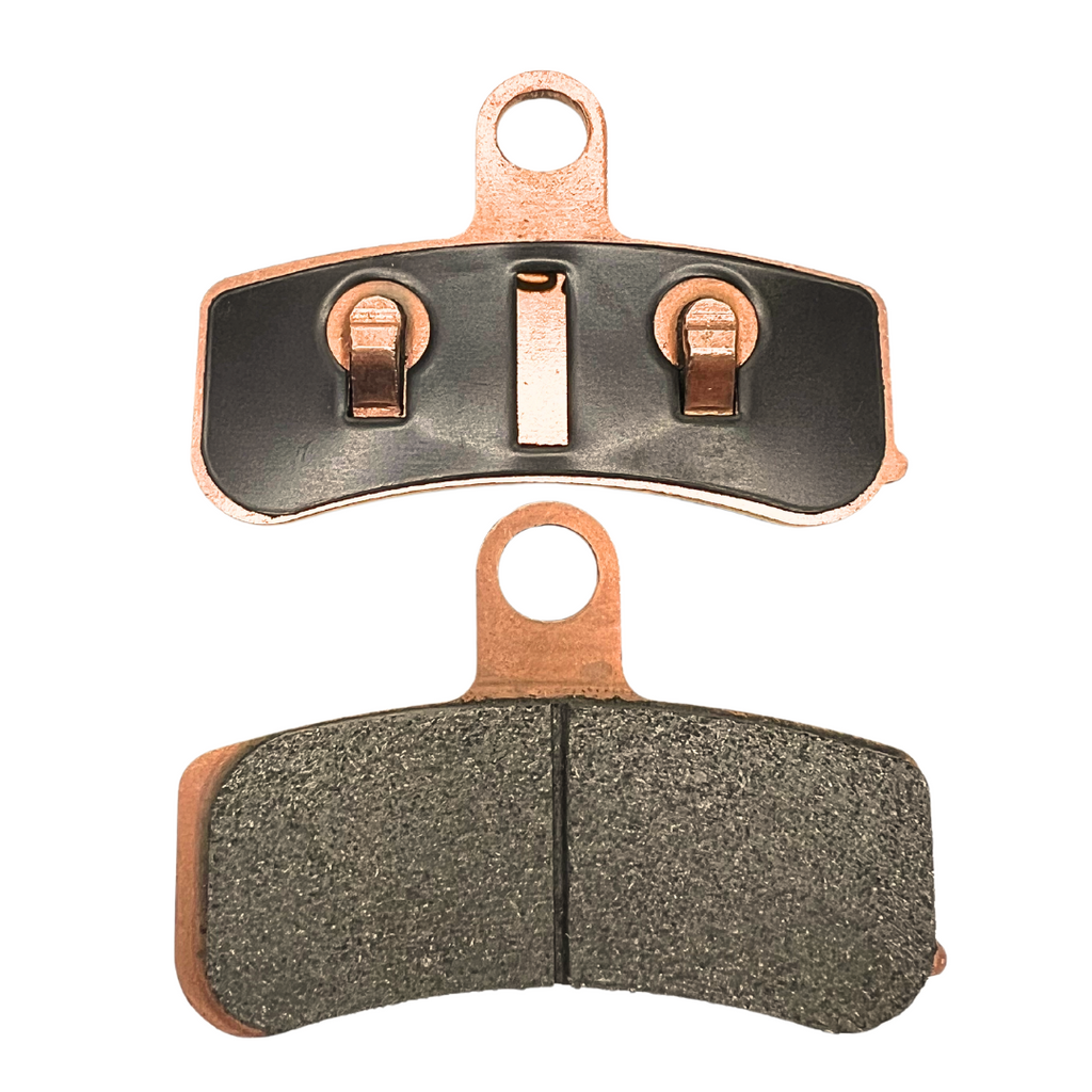 JSA Motorcycle Brake Pads Set, HH Double Carbon Compound, High Performance, Copper Plate, JSA 457