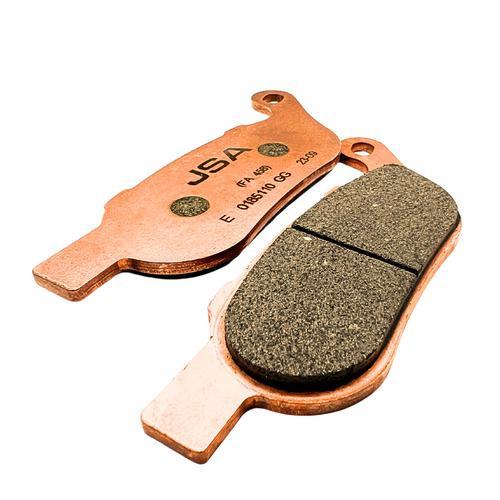 JSA 458 HH Motorcycle Brake Pads, Harley Davidson Brake Pads Fits, Softail Deluxe, Classic, Fat Boy, Dyna, Heritage Softail, Electra Glide, JSA 458.